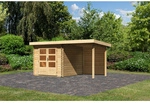 KARIBU Gartenhaus &raquo;Bastrup&laquo;, Holz, BxHxT: 419 x 222 x 297 cm (Au&szlig;enma&szlig;e...