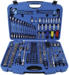 BGS Technic Steckschl&uuml;sselsatz, Wellenprof., Antrieb / 6,3/10/12 mm (1/4, 3/8, 1/2Z)