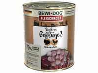 BEWI DOG® Hunde-Nassfutter, 800 g, Geflügel