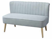 HOMCOM Sofa, Breite: 117 cm, 2-Sitzer, inklusive Auflagen - gruen