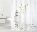 Sanilo Duschvorhang, Polyester, Balance - weiss