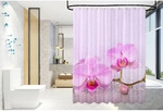 Sanilo Duschvorhang, Polyester, Blooming - rosa