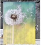 Sanilo Duschvorhang, Polyester, Pusteblume - tuerkis