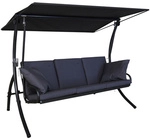 ANGERER FREIZEITM&Ouml;BEL Hollywoodschaukel &raquo;Elegance Sun&laquo;, 3-Sitzer, inkl....