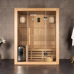 HOME DELUXE Sauna &raquo;Skyline L&laquo;, inkl. 4.5 kW Saunaofen mit integrierter Steuerung,
