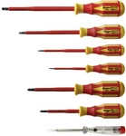 CONNEX Schraubendrehersatz, Stahl, L&auml;ngsschlitz/PH/PZ, 7-tlg., 464g - bunt