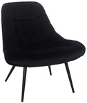 SalesFever Sessel, H&ouml;he: 85,6 cm, schwarz
