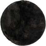 Hochflor-Teppich &raquo;My Samba&laquo;, BxL: 80 x 80 cm, anthrazit - schwarz