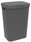 Rotho W&auml;schesammler &raquo;COUNTRY&laquo;, BxHxT: 32 x 42 x 57,2 cm (55 Liter) - schwarz