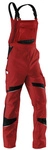 K&Uuml;BLER Arbeitslatzhose &raquo;ACTIVIQ&laquo;, mittelrot, schwarz, baumwolle, polyester
