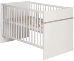 roba Kinderbett, (BxL): 76 cm x 142,5 cm, Holz, wei&szlig; - weiss