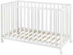 roba Klappbett, (BxL): 64,5 cm x 123 cm, Holz, wei&szlig; - weiss