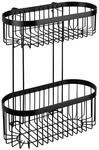 WENKO Wandregal &raquo;Classic Pl. schwarz&laquo;, Stahl, schwarz
