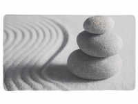 WENKO Wanneneinlage »Sand and Stone«, BxL: 40 x 70 cm - bunt