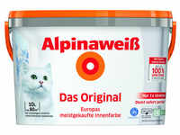 ALPINA Innenfarbe »Alpinaweiß Das Original«, 10 l, weiß, matt - weiss