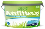 SCH&Ouml;NER WOHNEN FARBE Innenfarbe &raquo;Wohlf&uuml;hlweiss&laquo;, Wei&szlig;, matt