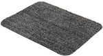 Astra T&uuml;rmatte, Anthrazit, 60 x 75 cm, waschbar - grau