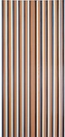 CONACORD T&uuml;rvorhang, braun/beige, Polyethylen (PE)