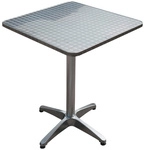 GARDEN PLEASURE Bistrotisch &raquo;Bistro&laquo;, mit Stahl-Tischplatte, BxTxH: 60 x 60 x 70 cm