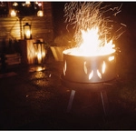 SIENA GARDEN Feuerschalenaufsatz, &Oslash;xH: 53 x 34 cm, anthrazit - grau
