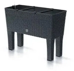 PROSPERPLAST Pflanzkasten &raquo;Rato&laquo;, BxHxL: 330 x 620 x 800 mm, UV-best&auml;ndig - grau