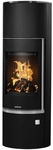JUSTUS Kaminofen &raquo;Faro W+ 2.0&laquo;, transparent, Glas, 7 kW - schwarz