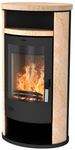 FIREPLACE Kaminofen &raquo;Alicante Lotic&laquo;, naturstein, Sandstein, 8 kW - schwarz