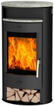 FIREPLACE Kaminofen &raquo;Jakarta&laquo;, schwarz, Sandstein, 6 kW