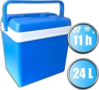 K&uuml;hlbox "Passiv", 24 Liter, blau/grau
