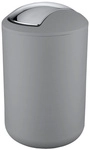 WENKO Schwingdeckeleimer &raquo;Brasil&laquo;, 6,5 l - grau