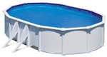 GRE Ovalpool, wei&szlig;, BxHxL: 375 x 120 x 610 cm - weiss