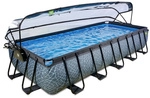 EXIT Toys Pool &raquo;Stone Pools&laquo;, Breite: 320 cm, 12600 l, grau