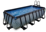 EXIT Toys Pool &raquo;Stone Pools&laquo;, Breite: 250 cm, 7020 l, grau