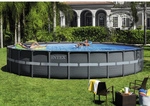 INTEX Rundpool &raquo;Ultra Rondo XTR&laquo;, Rund, BxH: 732x132 cm, dunkelgrau