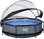 EXIT Toys Pool &raquo;Pools&laquo;, grau, &Oslash;xH: 300 x 76 cm