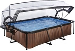 EXIT Toys Pool &raquo;Pools&laquo;, braun, BxHxL: 200 x 65 x 300 cm