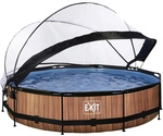 EXIT Toys Pool &raquo;Pools&laquo;, braun, &Oslash;xH: 360 x 76 cm