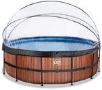 EXIT Toys Pool &raquo;Pools&laquo;, braun, &Oslash;xH: 450 x 122 cm