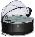 EXIT Toys Pool &raquo;Black Leather Pools&laquo;, &Oslash;: 380 cm, 10126 l, schwarz