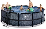 EXIT Toys Pool &raquo;Stone Pools&laquo;, &Oslash;: 488 cm, 19330 l, grau
