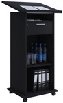 VCM Stehpult &raquo;Meeta&laquo;, BxHxL: 50 x 108,3 x 60 cm - schwarz