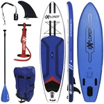 EXPLORER Stand-Up-Paddleset &raquo;SUNSHINE&laquo;, BxHxL: 81 x 15 x 305 cm - blau
