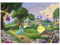 KOMAR Papiertapete »Disney Princess Rainbow«, Breite 368 cm - bunt