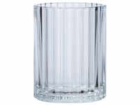 WENKO Zahnputzbecher, Glas, transparent, rund