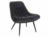 SalesFever Sessel, Höhe: 85,6 cm, grau