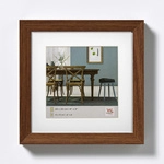 Walther Design Bilderrahmen, f&uuml;r: BxL: 30 x 30 cm, Holzwerkstoff - braun