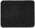 Astra Fu&szlig;matte, H&ouml;he: 0,9 cm, Baumwolle - schwarz