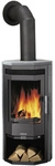 JUSTUS Kaminofen &raquo;Usedom 5 D&laquo;, grau, Speckstein, 5 kW, Dauerbrand geeignet