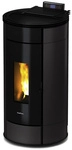FREEPOINT Pelletofen &raquo;Globe&laquo;, anthrazit, Stahl, 10,5 kW - schwarz