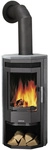 JUSTUS Kaminofen &raquo;Usedom 5&laquo;, grau, Speckstein, 5 kW